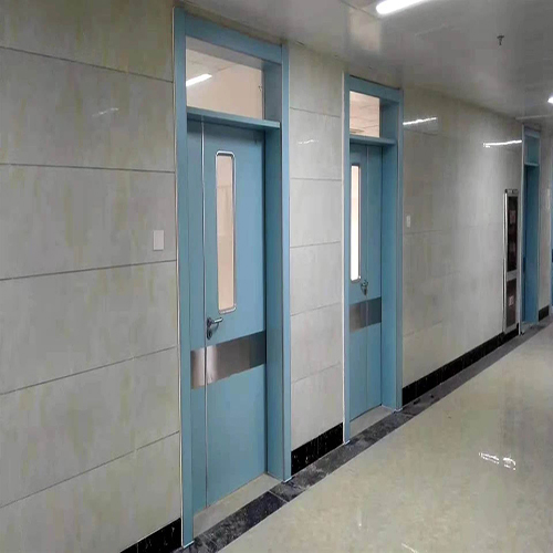 直通屋面或室外的疏散門采用普通門可以嗎(圖1) 醫院防火門.jpg