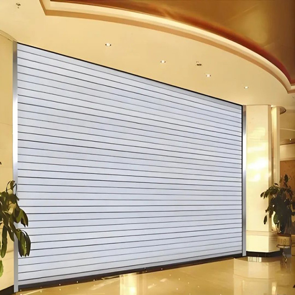 防火卷簾門的作用(圖1) 商場鋼質防火卷簾門.jpg