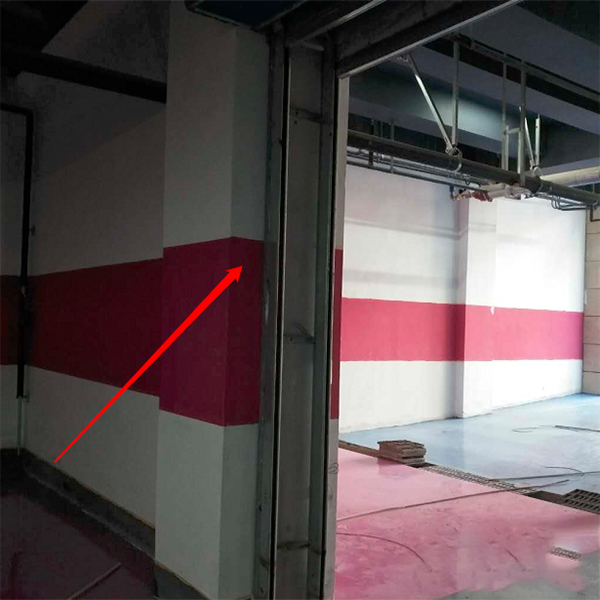 防火卷簾導軌是否可以外露安裝(圖1) 防火卷簾門導軌外漏.jpg