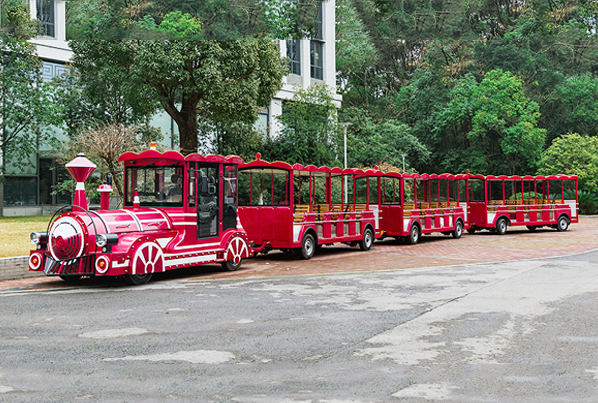 觀光列車-敞開(kāi)式車廂-72座-三節(jié)